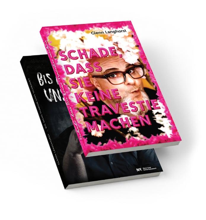 Buch Doppelpack - Bis mein Humor uns scheidet & Schade, dass Sie keine Travestie machen. (Inkl. Porto und Verpackung)